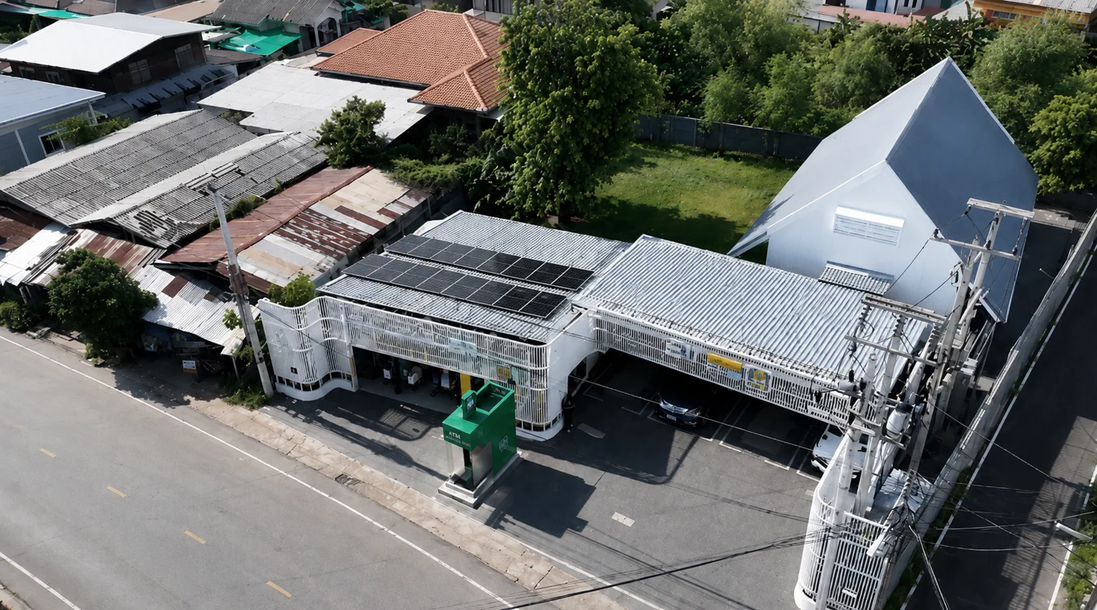 ผลงานติดตั้งเครื่องชาร์จ EV Charger และเดินระบบไฟมาตรฐาน