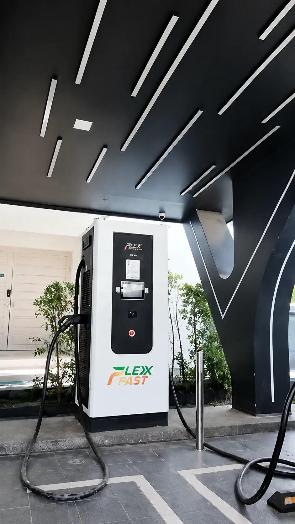 ติดตั้งตู้ชาร์จ EV Charging Station ความเร็วสูงเชิงพาณิชย์